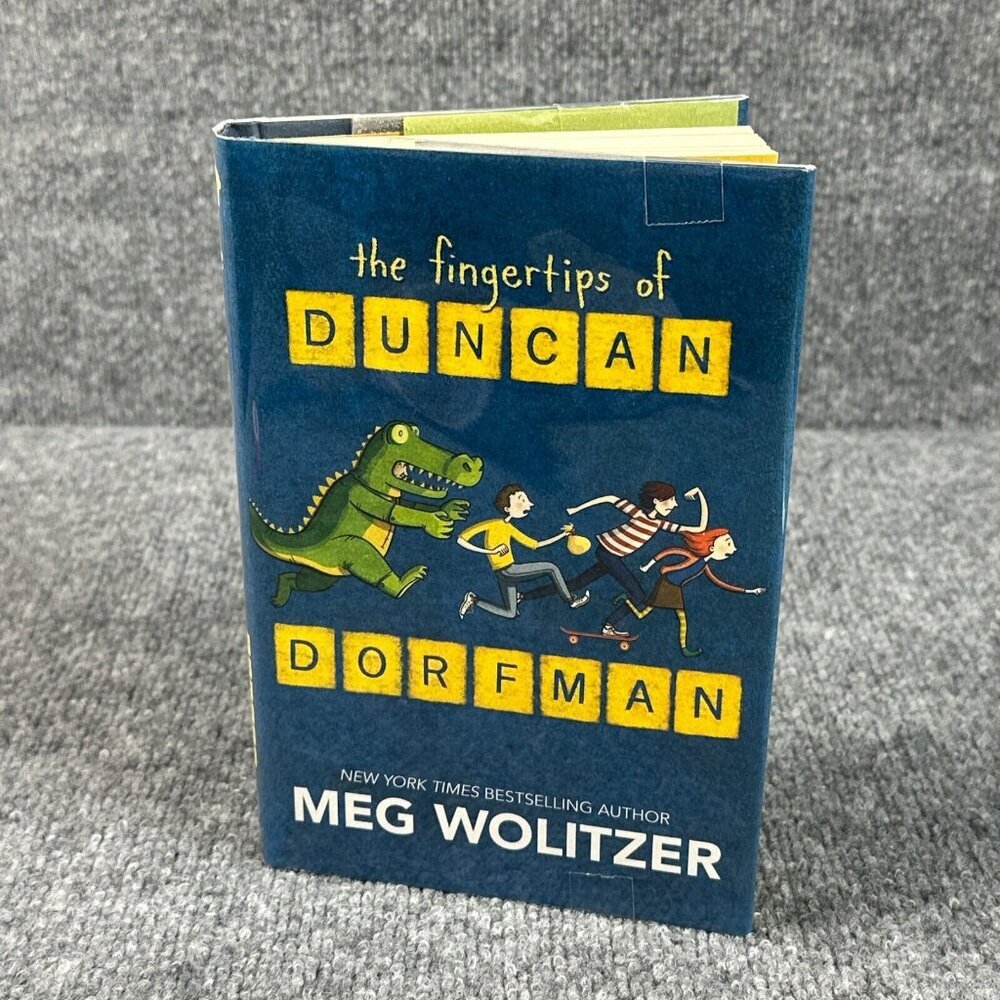 Meg Wolitzer The Finger Tips of Duncan Dorfman First Edition Hardcover Book